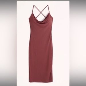 Cowl Neck Strappy dress